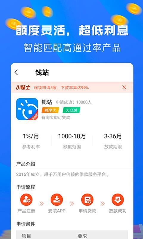 天天分期贷款2023  v6.4.0图1