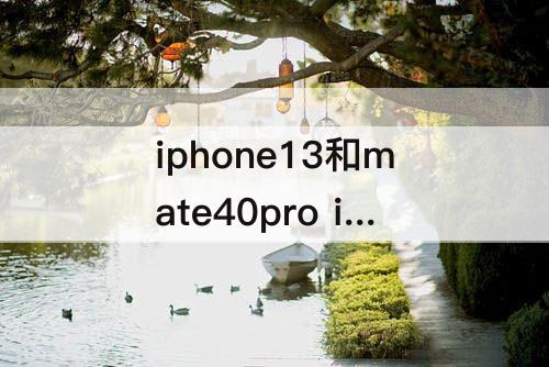 iphone13和mate40pro iphone13和mate40pro哪个值得买