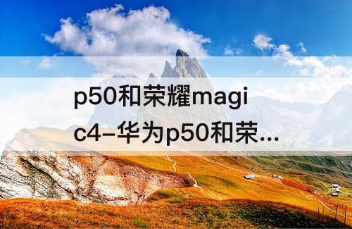 p50和荣耀magic4-华为p50和荣耀magic4哪个好