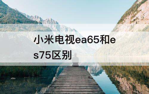 小米电视ea65和es75区别